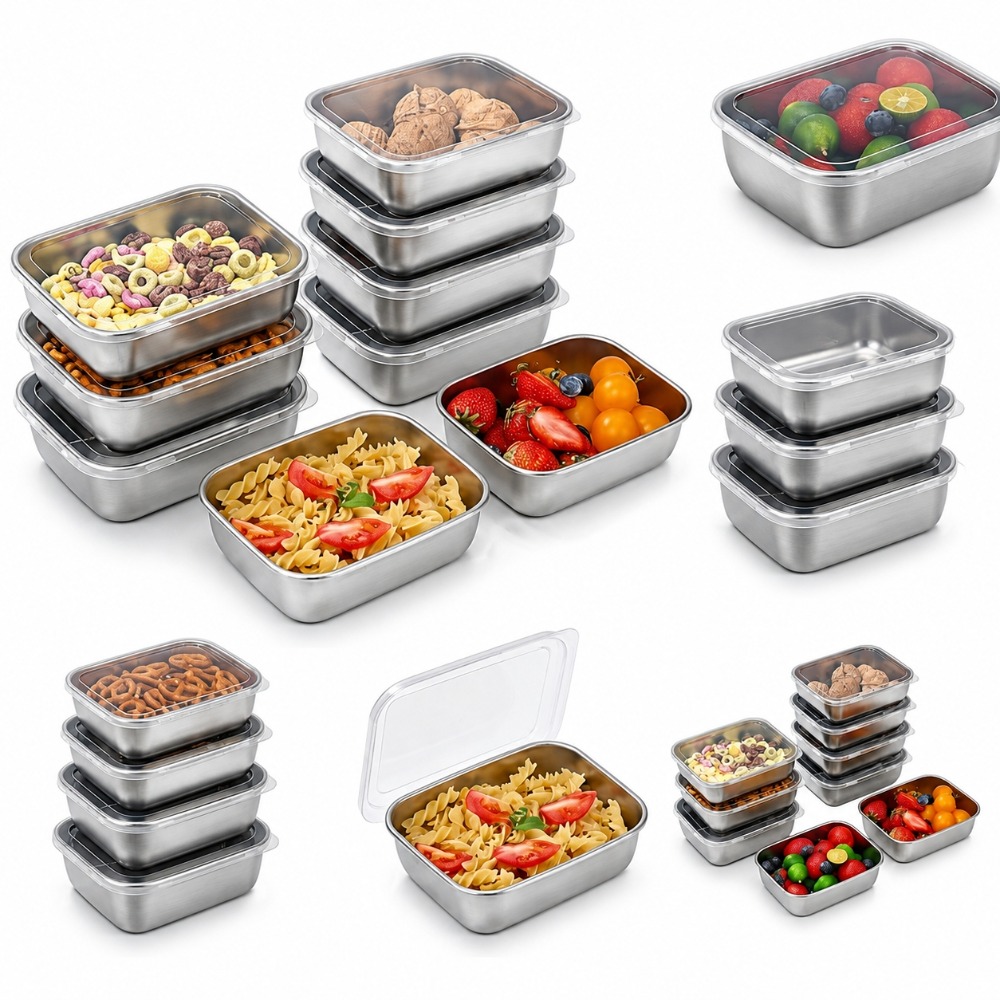 Set di 6 Contenitori per Alime - Kitchen Gadgets Organizer recensione e prezzo